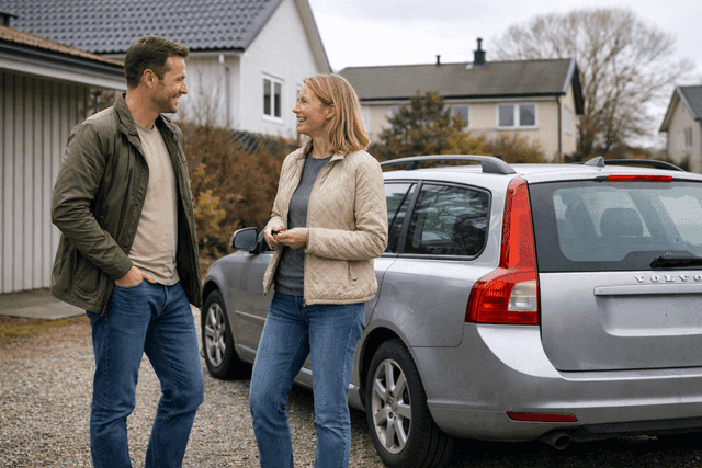 kjøp og salg av bil